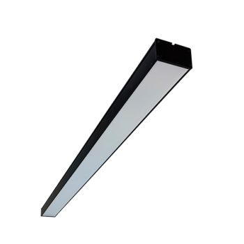 Lámpara Lineal LED Negra 27W