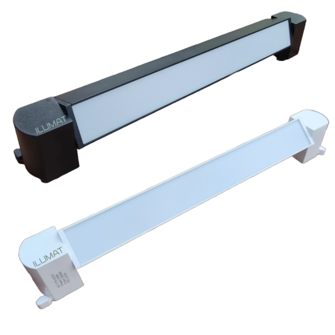 Lámpara Riel 1MT con 3 Focos Riel Lineal 10W 3000K 24°