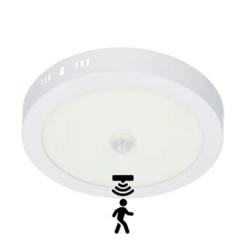 Plafón LED 18W 6000K con Sensor Movimiento