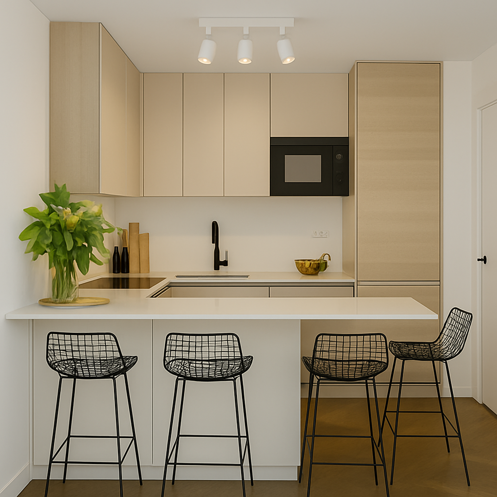 COCINA minimal 1d BLANCO