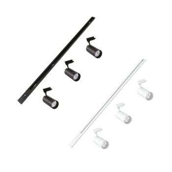 Lámpara Riel 1MT con 3 Focos LED 10W 4000K