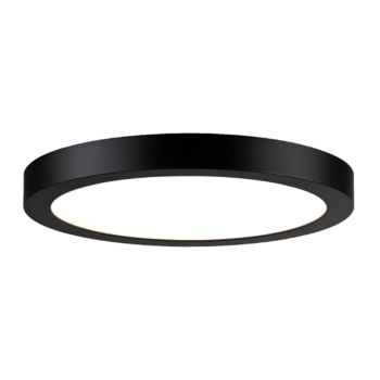 Plafón LED Sobrepuesto 24W Negro SEC